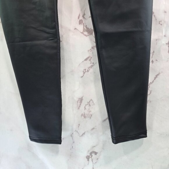 Freddy Pant Womens 8 Medium Black WR UP Booty Lifting Legging Skinny Leather - Picture 8 of 13